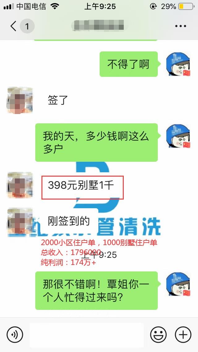 水管清洗项目